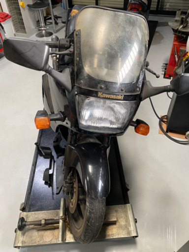ninja GPZ400R 書類無し 書付きフレーム有り 不動車