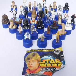 ペプシ【スターウォーズ・エピソードⅢ】 ボトルキャップ 36個（30種）の画像