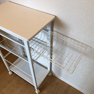 ワゴン　ニトリ　隙間ワゴンの画像