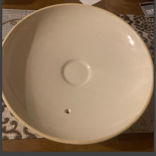 土壁。蓋のみ　２つ。白は新品未使用となります。の画像