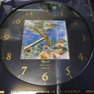 モネ画の時計