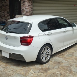 検査3年6月116iMスポーツPKG ターボ/純正HDDナビ/idrive/デイライト/アイドリングストップ/8速電子AT/スタッドレスタイヤ付き/点検記録簿/ETCの画像