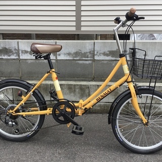 ＜動作・美品＞RENAULT(ルノー)・20インチ・折り畳み自転...