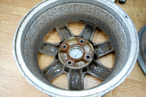 ホンダ 純正 アルミ 4本セット 15インチ 6JJ 4H PCD 114.3 +50 中古 アコード ☆ PayPay(ペイペイ)決