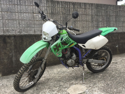 カワサキ☆KLX250☆エンジン実働！