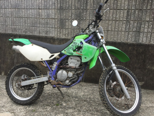 カワサキ☆KLX250☆エンジン実働！