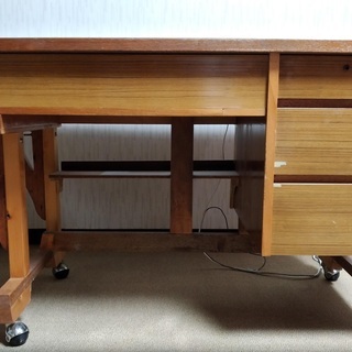 昭和学習机ー拡張してあります　引取り可能な方