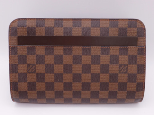 《LOUIS VUITTON/ダミエ サンルイ セカンドバッグ》ABランク 美品