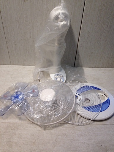 ★1807★未使用品★EUPA　ユーパ　扇風機　TK-F1207T（B）　2009年製　リビング扇風機　5枚羽根