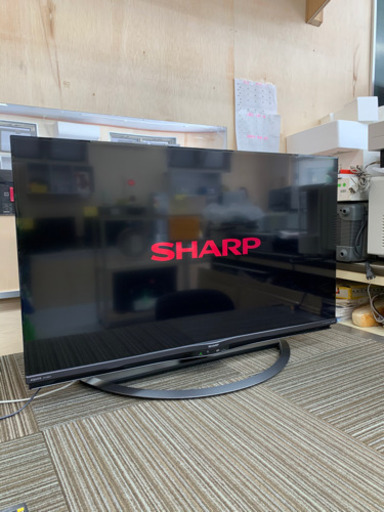 商談中です、綺麗(^^)2019年製❗️SHARP AQUOS 40インチ android 4K  無線LAN内蔵　YouTube