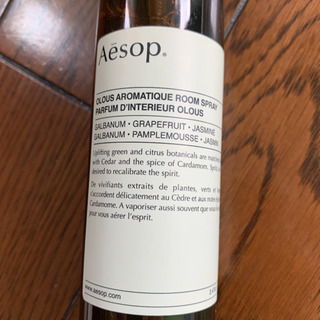 Aesop イソップ　ルームスプレー　オロウスの画像