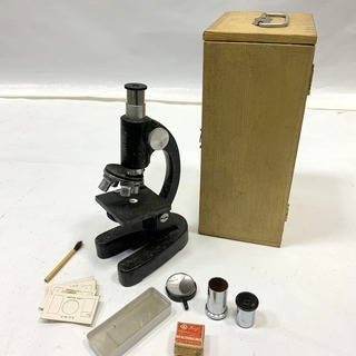 レトロ！ EIKOW 顕微鏡セット ATOMICNOM320 付...