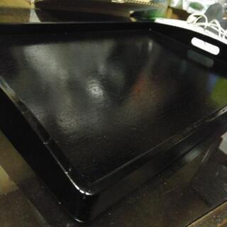 【未使用品】漆塗りの角盆