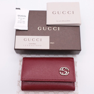 《GUCCI/インターロッキングG6連キーケース》 ABランク ...