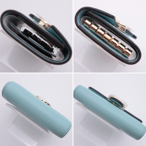 《GUCCI/グッチロゴ6連キーケース》ABランク 369373 箱有り 極美品