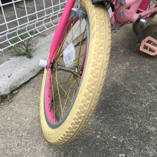 SC0241 リラックマ16インチ子供用自転車　中古美品の画像