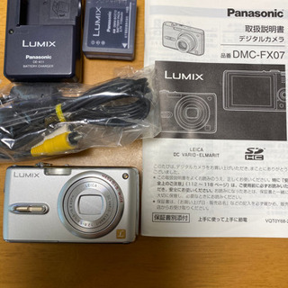 パナソニック　デジタルカメラ　DMC-FX07