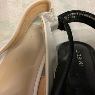 カジュアルパンプス差し上げます（3足）の画像