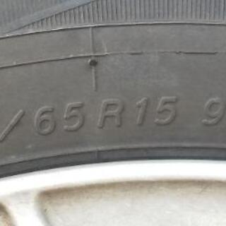 アルミホイール スタットレスタイヤ付の画像