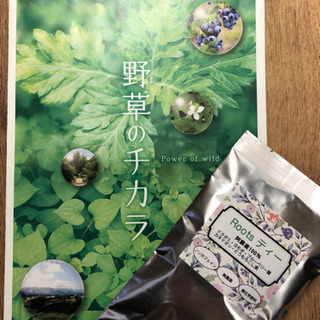 デトックス効果が期待できる、当店オリジナル野草茶