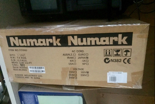 Numark DDS80 未使用品