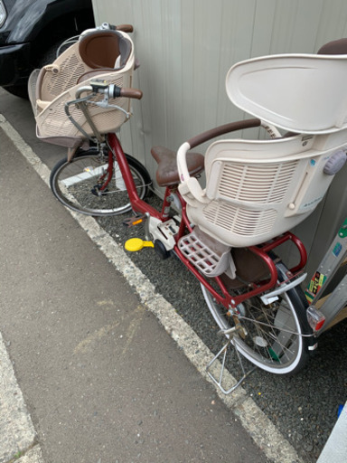 子供乗せ二人付電動自転車