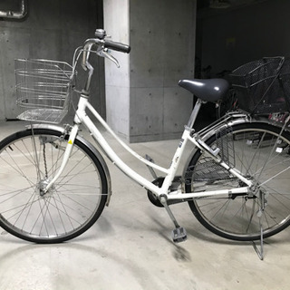 中古ママチャリ　3段変速オートライト