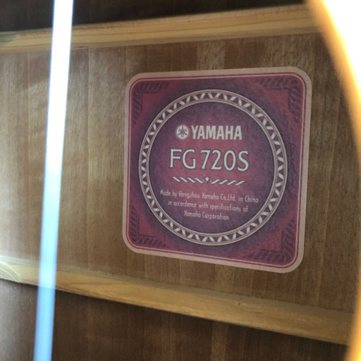美品！　YAMAHA アコースティックギター FG720S