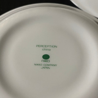 nikkoのPERCEPTIONです　ソーサーだけですが(◞‸◟)の画像