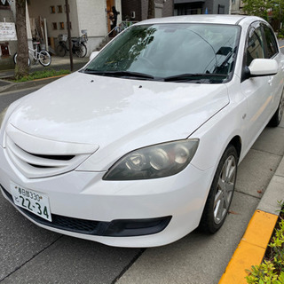 アクセラスポーツ　ワンオーナー車検令和4年4月　バッテリー新品