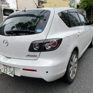 アクセラスポーツ　ワンオーナー車検令和4年4月　バッテリー新品の画像