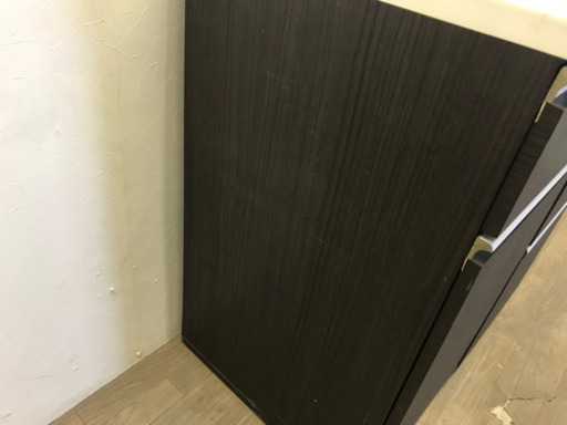 ☆041497 キッチカウンター　収納棚☆
