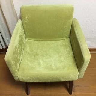 ダイニングチェア　緑　グリーン　椅子