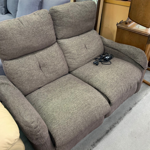 電動リクライニングソファ　　美品