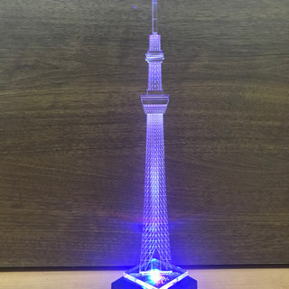 スカイツリー　クリスタル　LED トミーテック