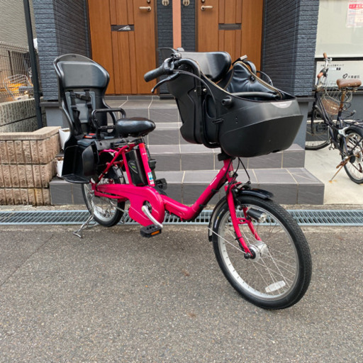 完成その2❣️新車みたい？子供乗せ自転車