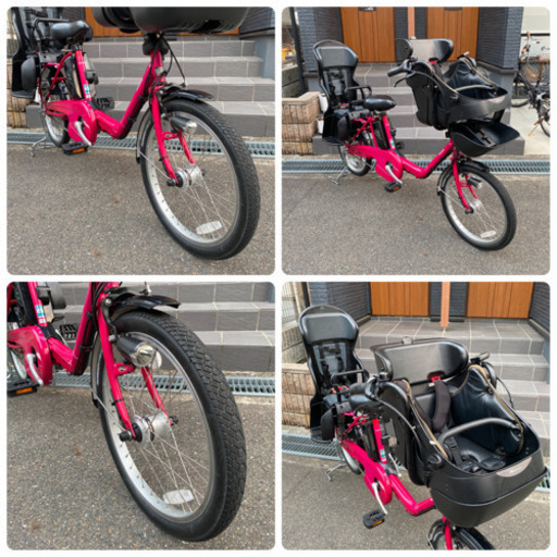 完成その2❣️新車みたい？子供乗せ自転車