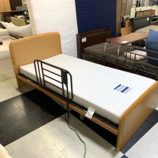 中古 dream bed 電動シングルベッド 介護などにも 幅205cm×奥104cm×高85cm ドリームベッド 【店舗近郊限定販売】