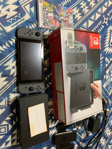 購入者決定しました！任天堂スイッチ　グレー　スマブラセット