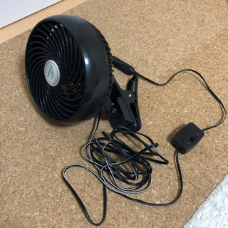 車用　サーキュレーター　扇風機　シガーソケットより