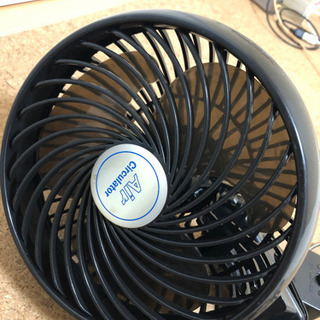車用　サーキュレーター　扇風機　シガーソケットよりの画像