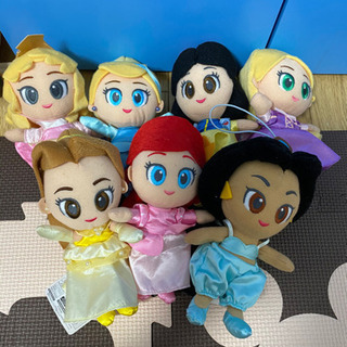 ( 取置き中 )ディズニープリンセス　ぬいぐるみ