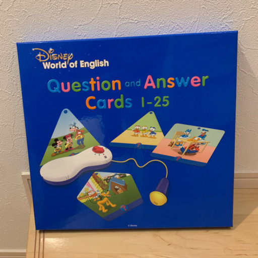 最新版新品未開封あり Q&Aカード ディズニー英語システムDWE トークアロング
