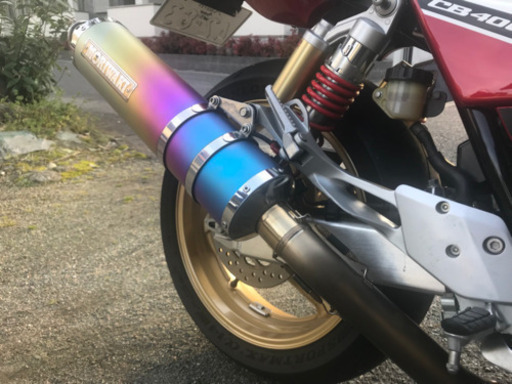 CB400SB SF  NC42 モリワキチタンフルエキ