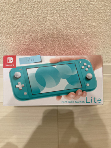 新品未使用　スイッチ　ライト　ターコイズ　nintendo switch lite