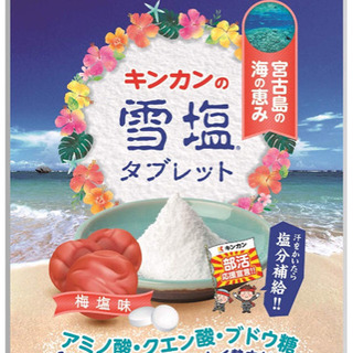 ☆キンカンの雪塩 タブレット☆訳あり