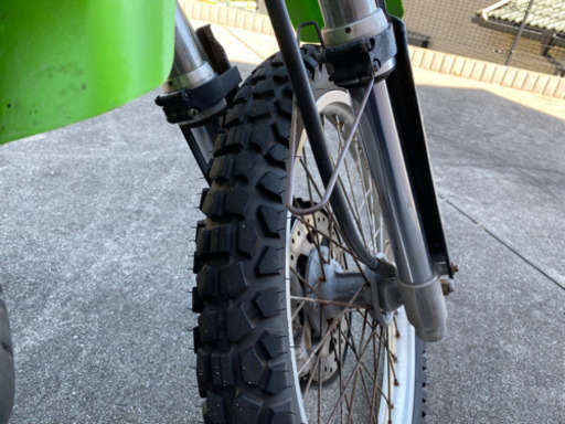 【取引中】KAWASAKI KDX125SR 機関良好・低走行