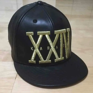 24karats レザーキャップ