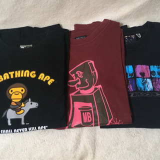 【Ape&MILKBOY&VANDALIZE】Tシャツ3枚セット
