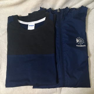 【Reebok】のTシャツ & ナイロンパーカー　セット